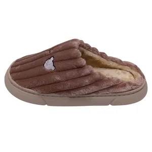 دمپایی طرح حوله ای مدل پولیشی بیر کد 1609-KLB-CR