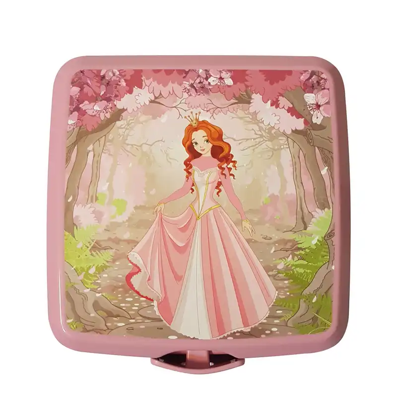 ظرف غذا 3 تکه کودک هوبی لایف مدل پرنسس