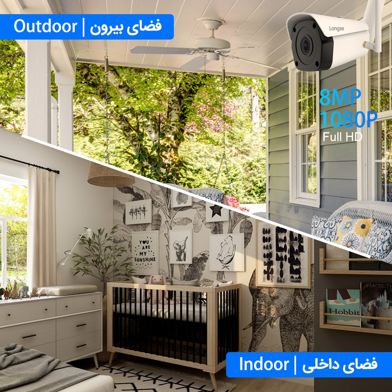 سیستم امنیتی لانگسی مدل WIFI3604DE4FK800 1