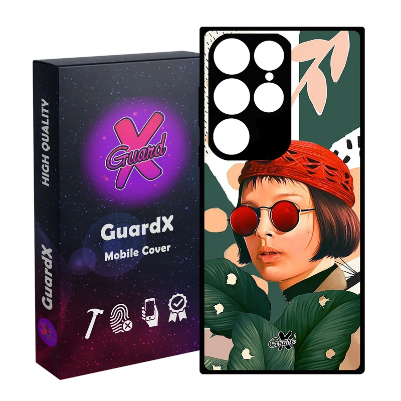 کاور گارد ایکس طرح ماتیلدا مدل Glass10341 مناسب برای گوشی موبایل سامسونگ Galaxy S24 Ultra