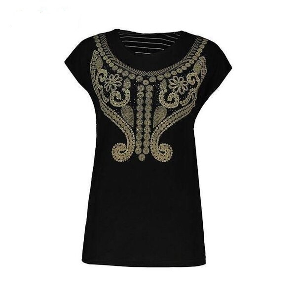 تی شرت آستین کوتاه زنانه مدل 020