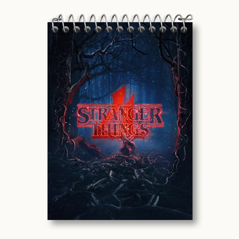 دفتر یادداشت 50 برگ خندالو مدل سریال استرنجر تینگز Stranger Things کد 19305