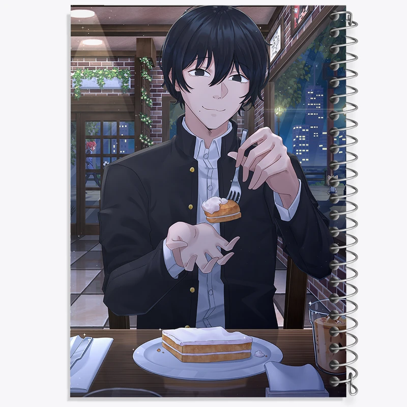 دفتر مشق 50 برگ خندالو طرح بازی تسوکی هیمه‌ (Tsukihime) کد 34493