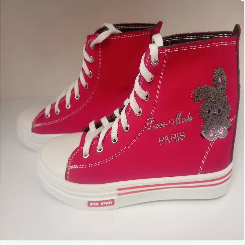 کفش پیاده روی زنانه مدل آل استار ساقدار خرگوشی کد 54