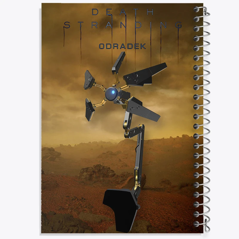 دفتر مشق 50 برگ خندالو طرح بازی دث استرندینگ (Death Stranding) کد 35087