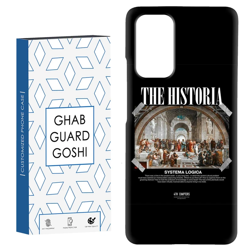 کاور قاب گارد گوشی طرح مونالیزا کد Dimo-719 مناسب برای گوشی موبایل شیائومی Redmi Note 9 4G / Redmi 9T