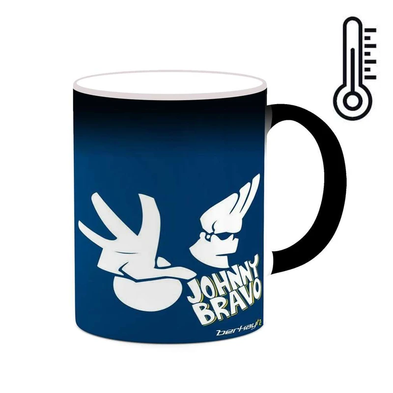 ماگ حرارتی کاکتی مدل کارتون Johnny Bravo کد mgh22689