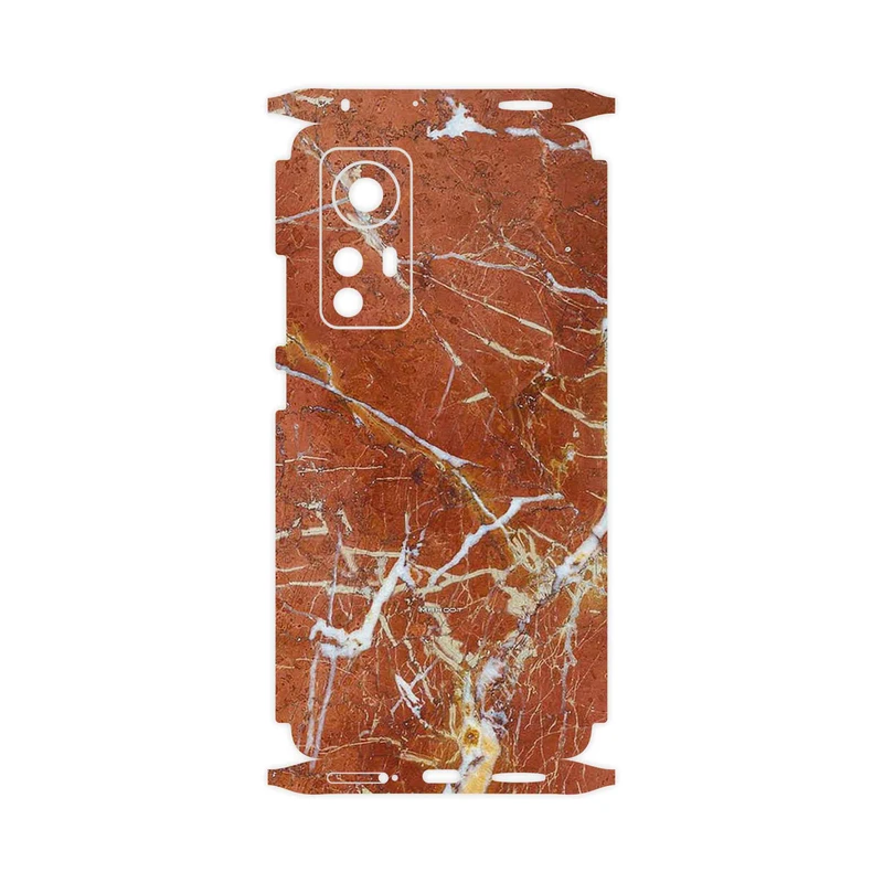 برچسب پوششی ماهوت مدل Red Marble-FullSkin مناسب برای گوشی موبایل شیائومی 12