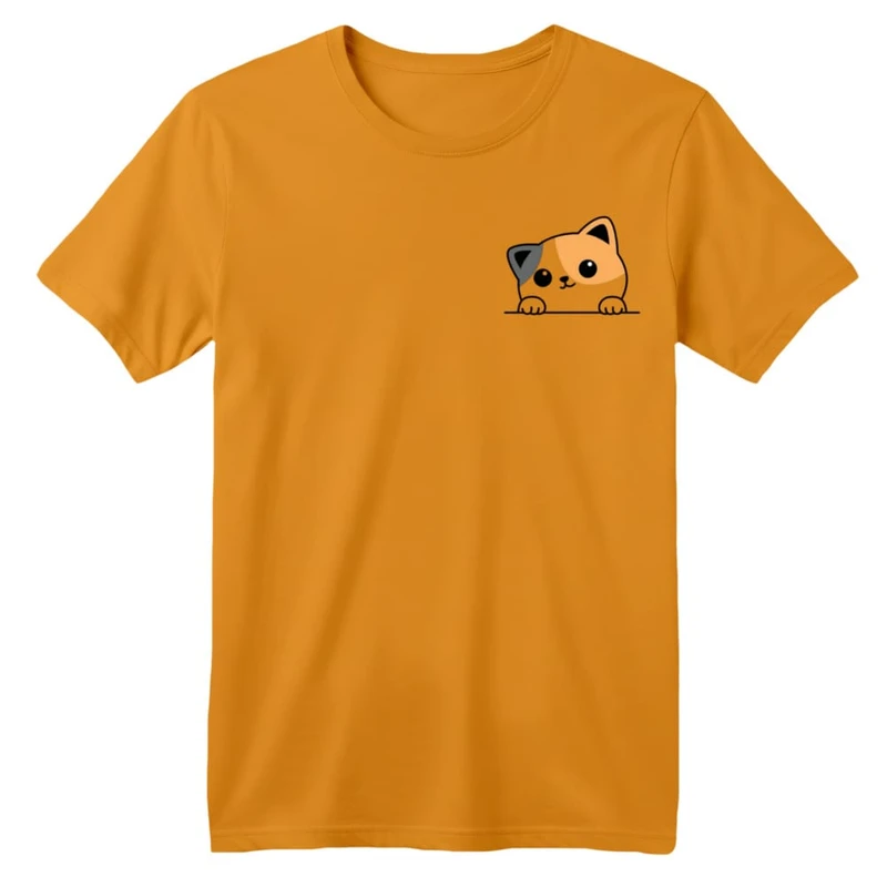 تی شرت آستین کوتاه بچگانه مدل گربه