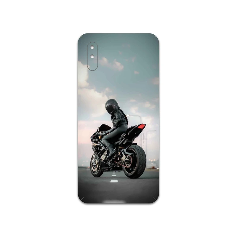 برچسب پوششی ماهوت مدل Motorcycling مناسب برای گوشی موبایل شیائومی Redmi 9i Sport