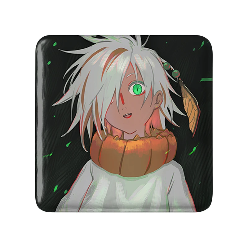 مگنت خندالو طرح انیمه تریگان (Trigun) مدل مربعی کد 36248