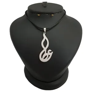 گردنبند نقره مردانه ترمه ۱ طرح عطا کد mas 00258