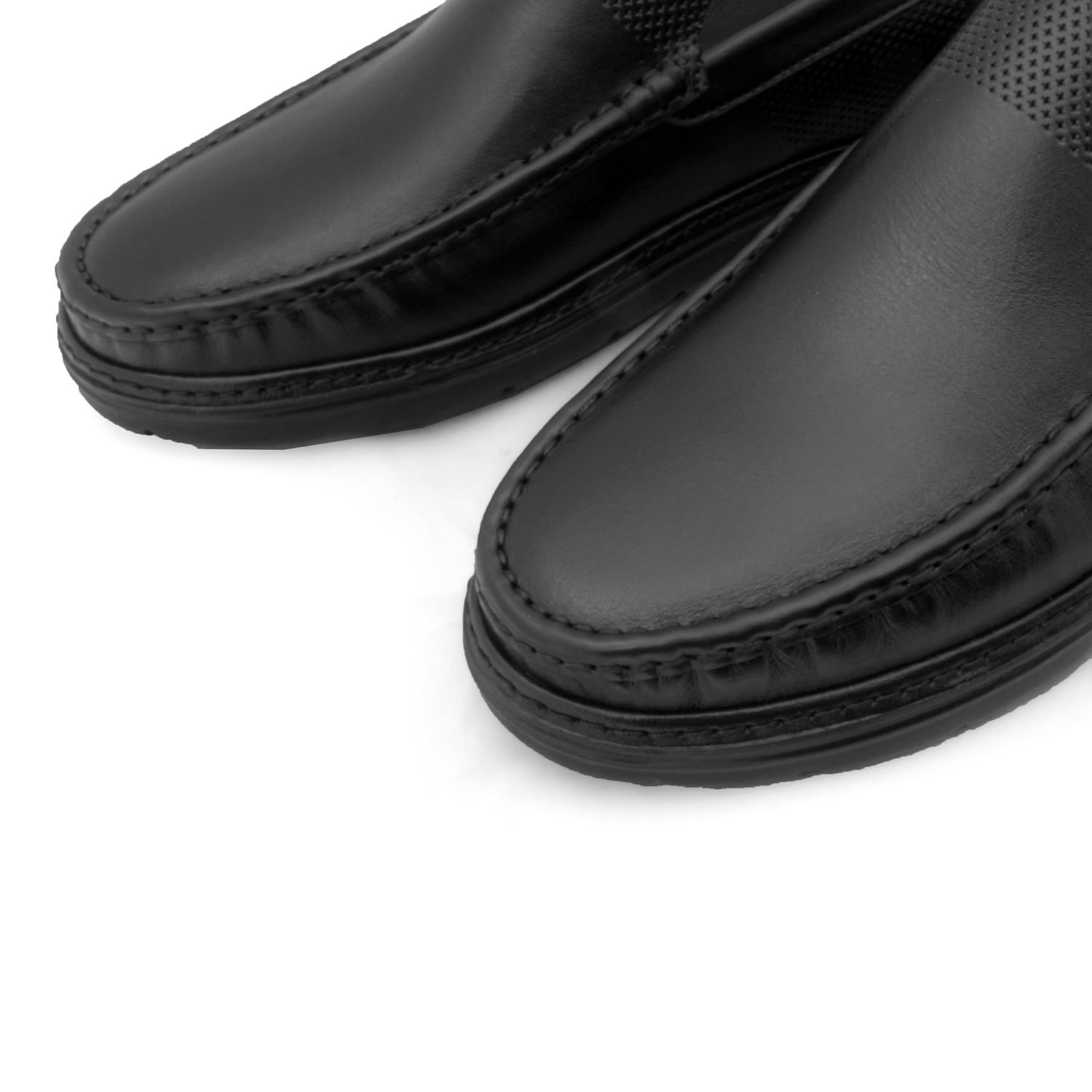 کفش کالج مردانه چرم عطارد مدل چرم طبیعی کد SH310 -  - 13