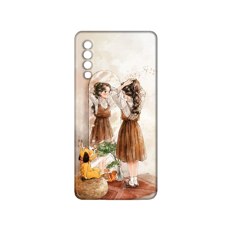 کاور مدل دخترانه کد 185 مناسب برای گوشی موبایل سامسونگ galaxy A50 / A50s / A30s 