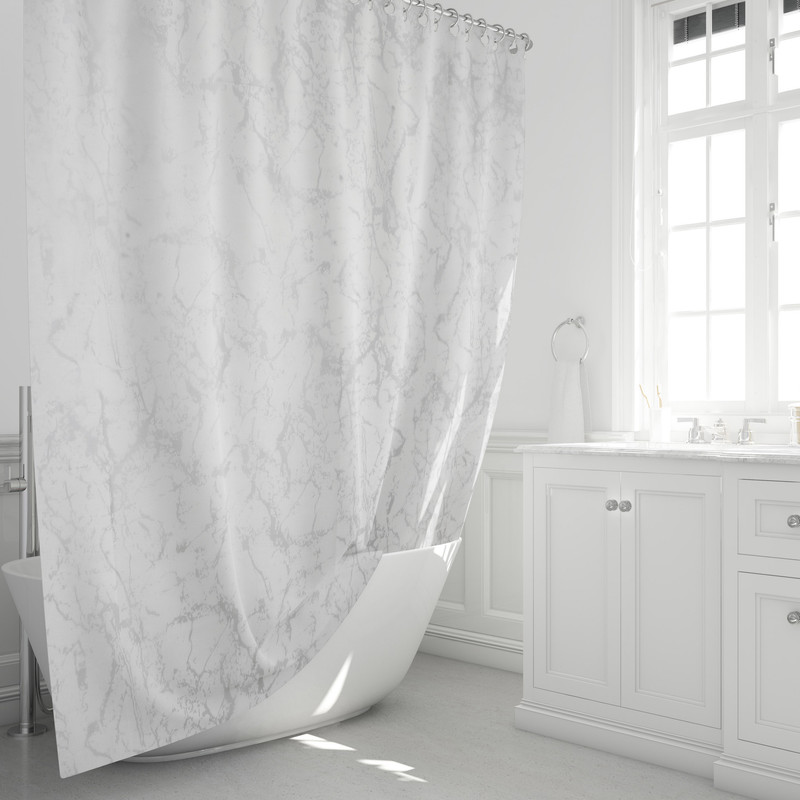 پرده حمام پیسو مدل BZ-61 سایز 180×200 سانتی متر