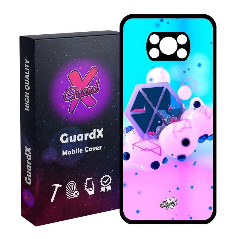 کاور گارد ایکس طرح Exo مدل Glass10023 مناسب برای گوشی موبایل شیائومی Poco X3 Pro