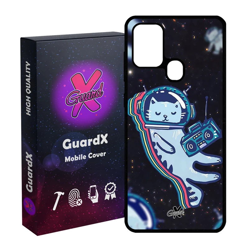 کاور گارد ایکس طرح Galaxy مدل Glass10072 مناسب برای گوشی موبایل سامسونگ Galaxy A21s