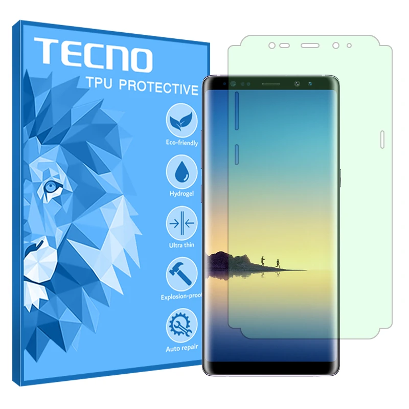 محافظ صفحه نمایش گرین لایت تکنو مدل Eye Care مناسب برای گوشی موبایل سامسونگ Galaxy Note8
