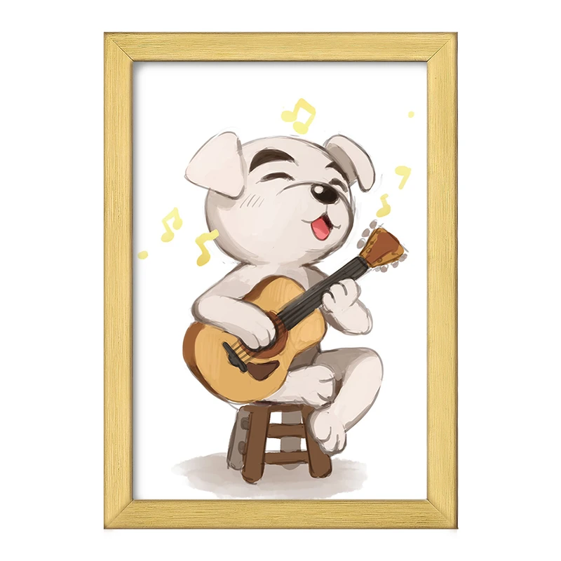 تابلو خندالو طرح بازی انیمال کراسینگ (Animal Crossing) کد 32631