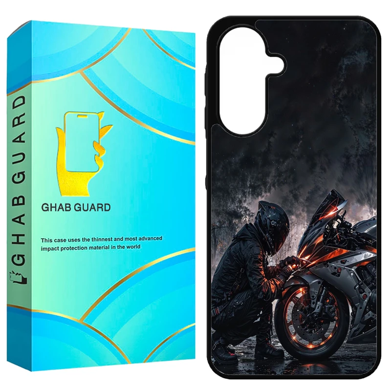 کاور قاب گارد طرح موتور سوار مدل GA26 مناسب برای گوشی موبایل سامسونگ Galaxy A26 5G / Galaxy A17 5G