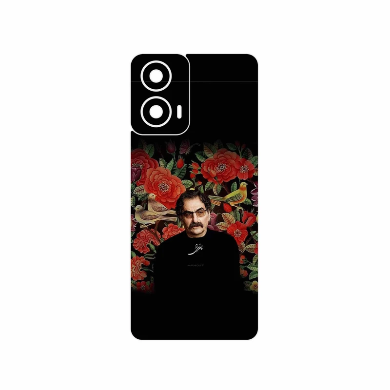 برچسب پوششی ماهوت مدل Shahram Nazeri مناسب برای گوشی موبایل موتورولا Moto G24