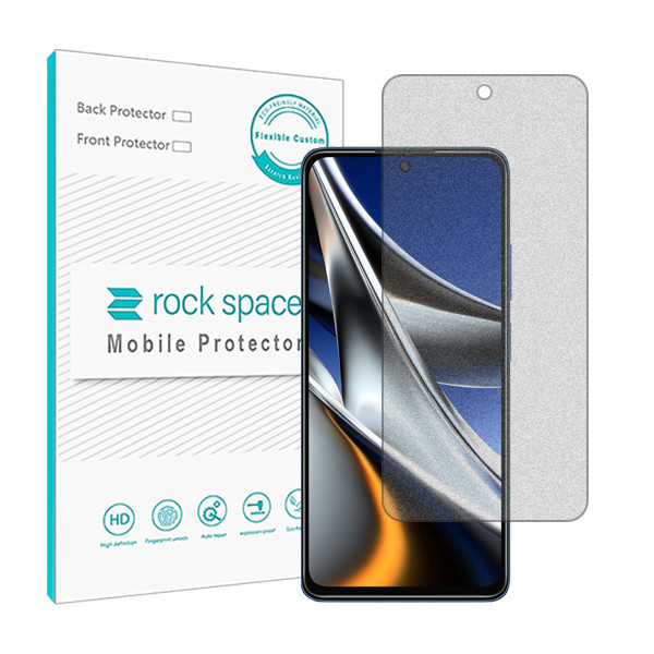 محافظ صفحه نمایش مات راک اسپیس مدل HyMTT مناسب برای گوشی موبایل شیائومی Poco X4 Pro 5G