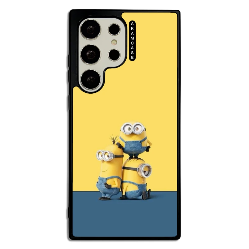 کاور آکام مدل AMC-WSGS23U-MINIONS4 مناسب برای گوشی موبایل سامسونگ Galaxy S23 Ultra
