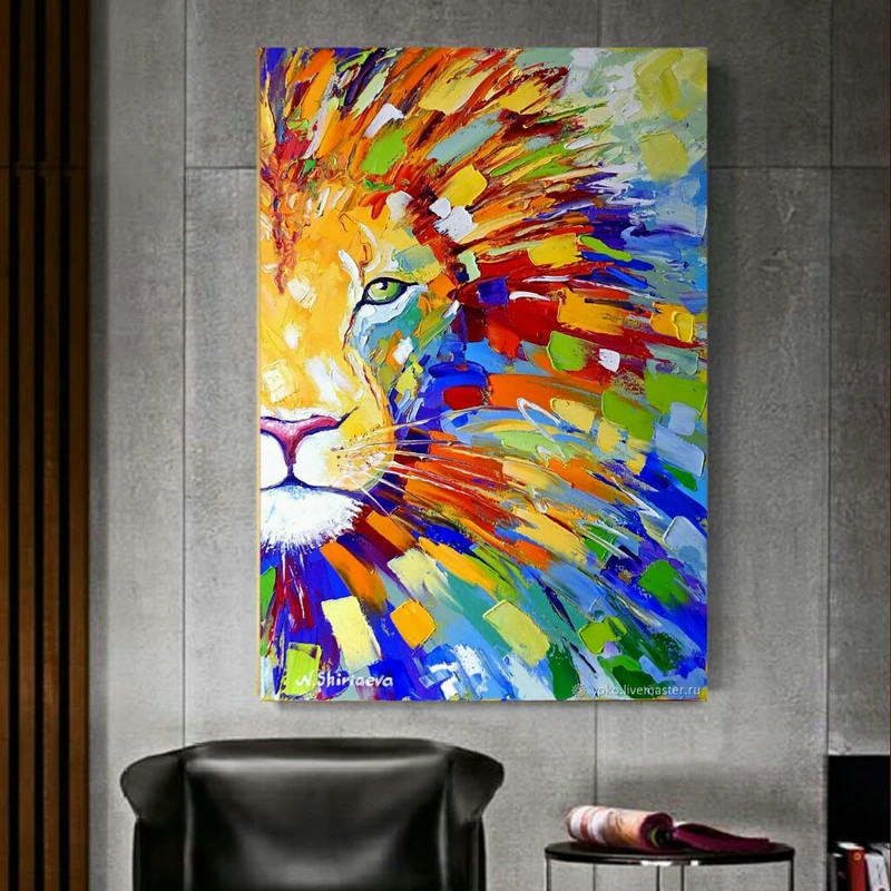 تابلو شاسی طرح شیر کد BL307