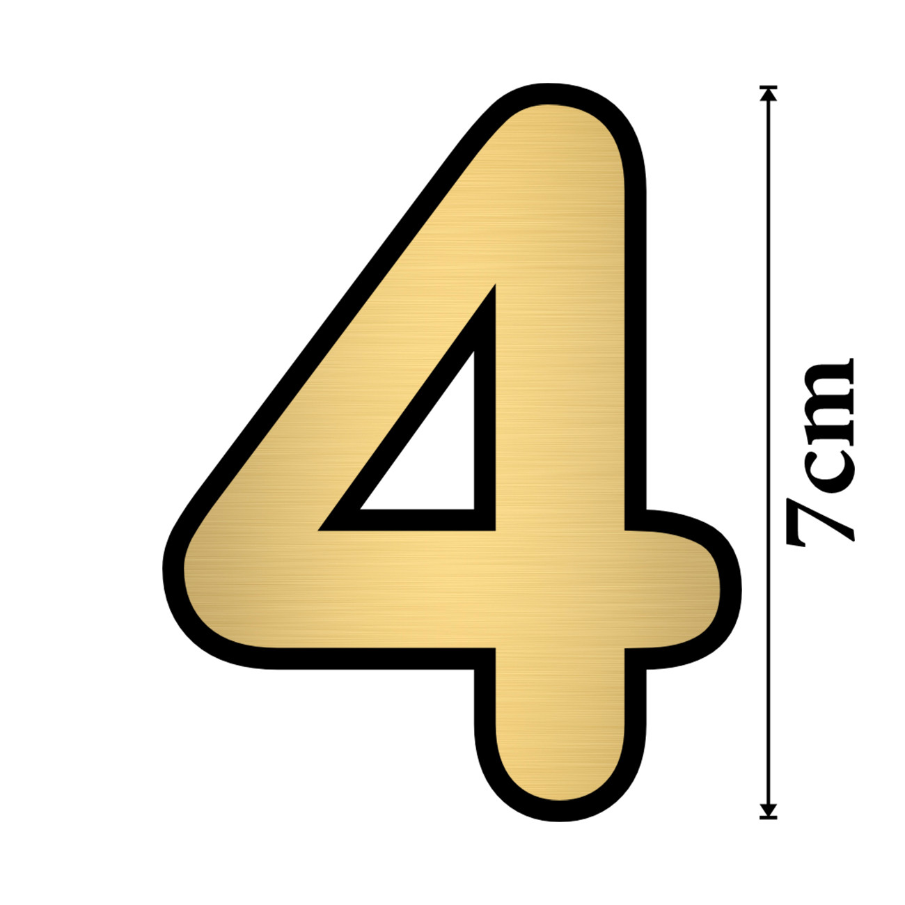 تابلو نشانگر مستر راد طرح پلاک واحد شماره 4 کد B-G 04