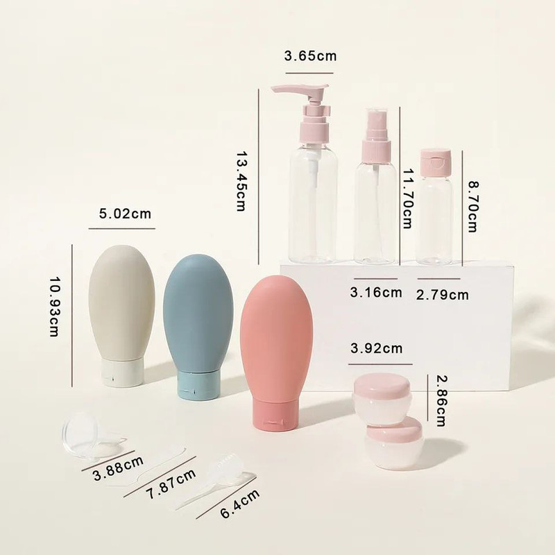 محفظه نگهداری کرم مدل سفری بسته 8 عددی