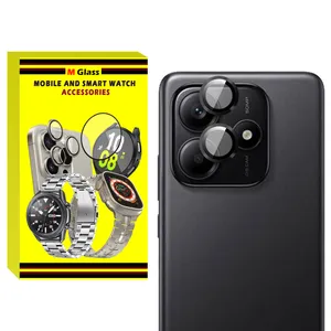 محافظ لنز دوربین ام‌گلس مدل Ring Metal MG مناسب برای گوشی موبایل شیائومی Redmi Note 14