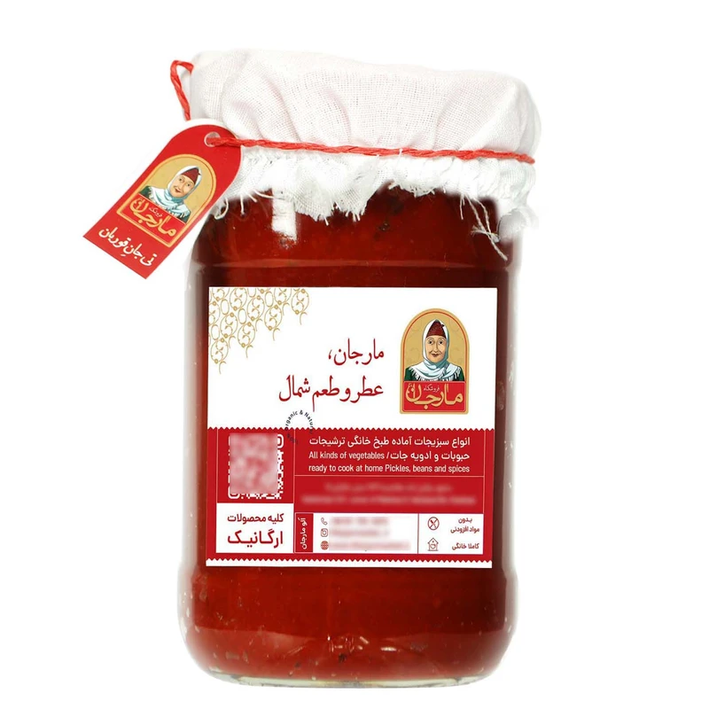 رب گوجه فرنگی سنتی فروشگاه مارجان - 750 گرم