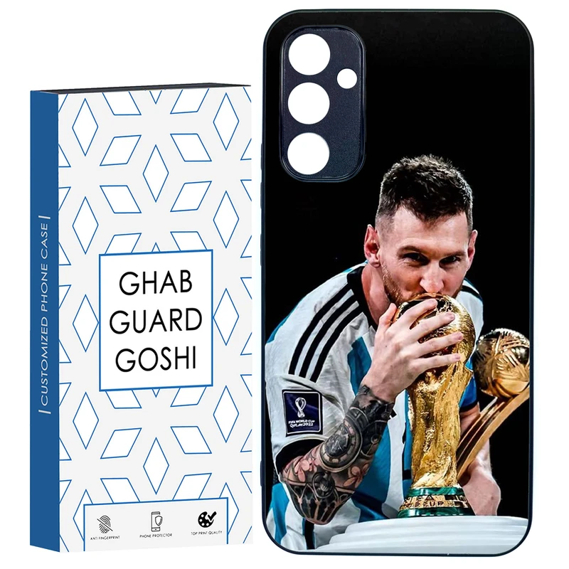 کاور قاب گارد گوشی طرح مسی کد TPU-085 مناسب برای گوشی موبایل سامسونگ Galaxy A34