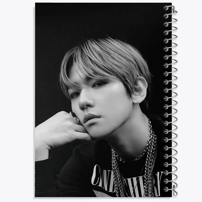 دفتر لیست خرید 50 برگ خندالو طرح بکهیون گروه اکسو EXO کد 16781