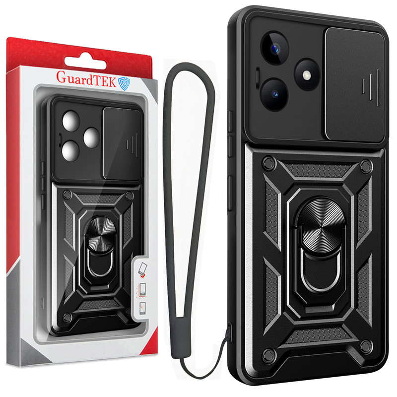 کاور گاردتک مدل Dcamp2 Strap مناسب برای گوشی موبایل ریلمی C51 به همراه بند نگهدارنده
