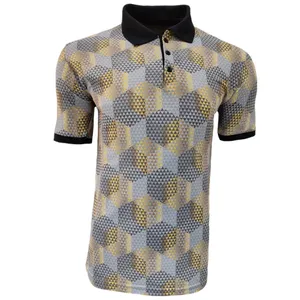 پولوشرت آستین کوتاه مردانه مدل رنسانس