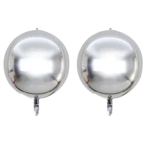 بادکنک فویلی مدل  اوربز 4 بعدی کد ۲۲ بسته دو عددی 