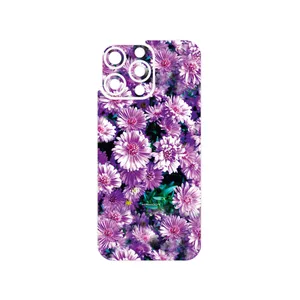 MAHOOT Purple_Flower Cover Sticker for Apple iPhone 16 Pro Max