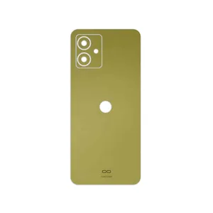 MAHOOT Matte-Gold Cover Sticker for Motorola Moto G14
