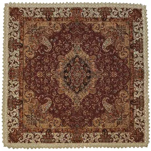 رومیزی ترمه مدل عسلی کد TRM237