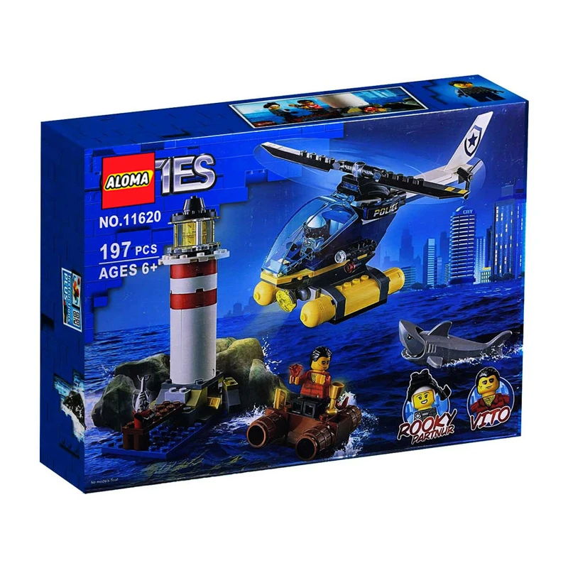 ساختنی 197 تکه آلوما مدل سیتی کد 11620