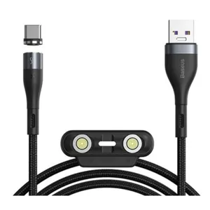 کابل تبدیل به لایتنینگ / USB -C / microUSB باسئوس مدل Fast Date Cable طول 1 متر