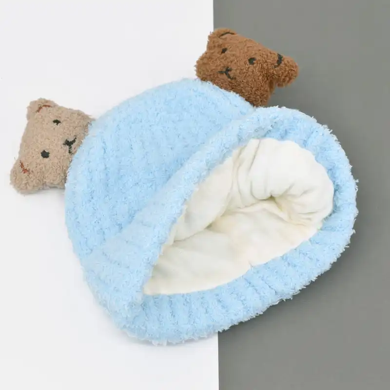 ست کلاه و شال گردن بچگانه مدل پانی کد 3891