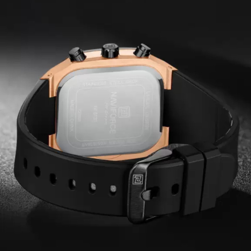 ساعت مچی عقربهای مردانه نیوی فورس مدل کرنوگراف کد NF 8037BRB ساعت مچی عقربهای مردانه نیوی فورس مدل کرنوگراف کد NF 8037BRB