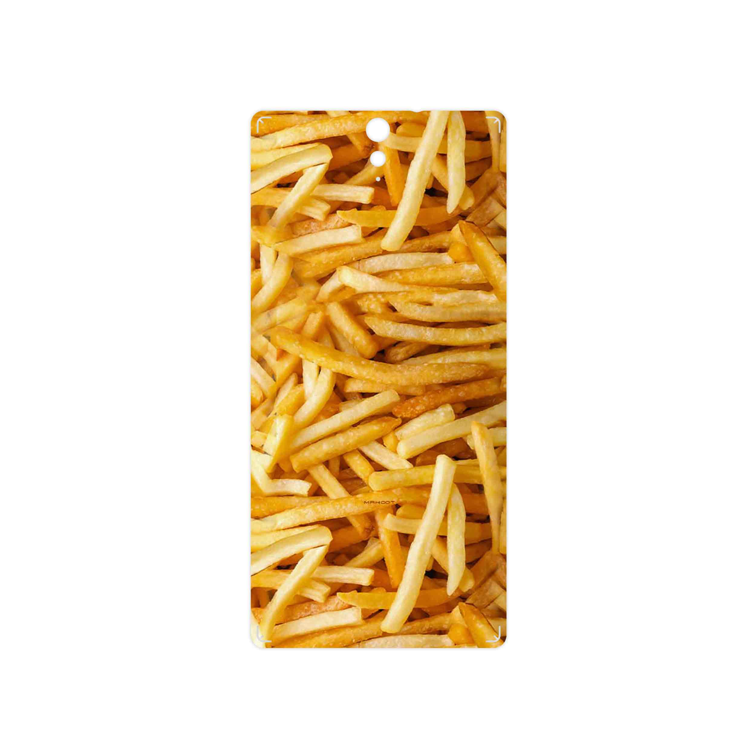 برچسب پوششی ماهوت مدل French fries مناسب برای گوشی موبایل سونی Xperia C5