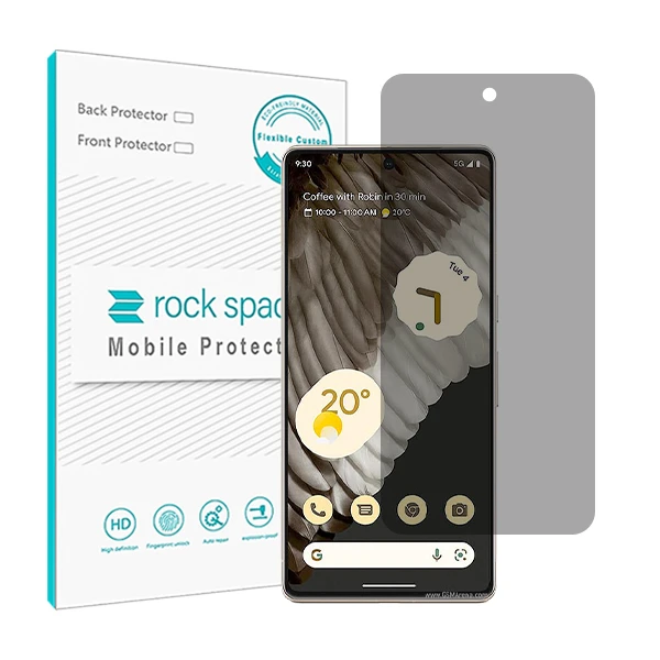 محافظ صفحه نمایش حریم شخصی راک اسپیس مدل HyPRV مناسب برای گوشی موبایل گوگل Pixel 7 pro