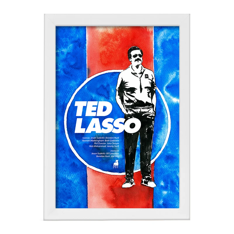 تابلو خندالو مدل تد لاسو کد F11907