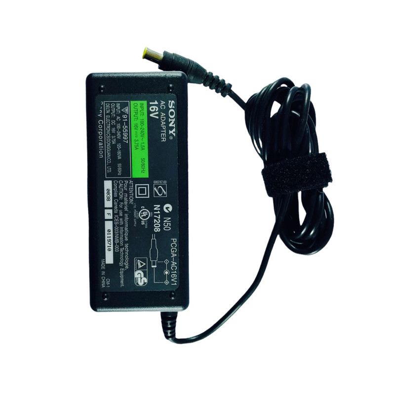 شارژر لپ تاپ 16 ولت 3.75 آمپر سونی مدل PCGA_AC16V1