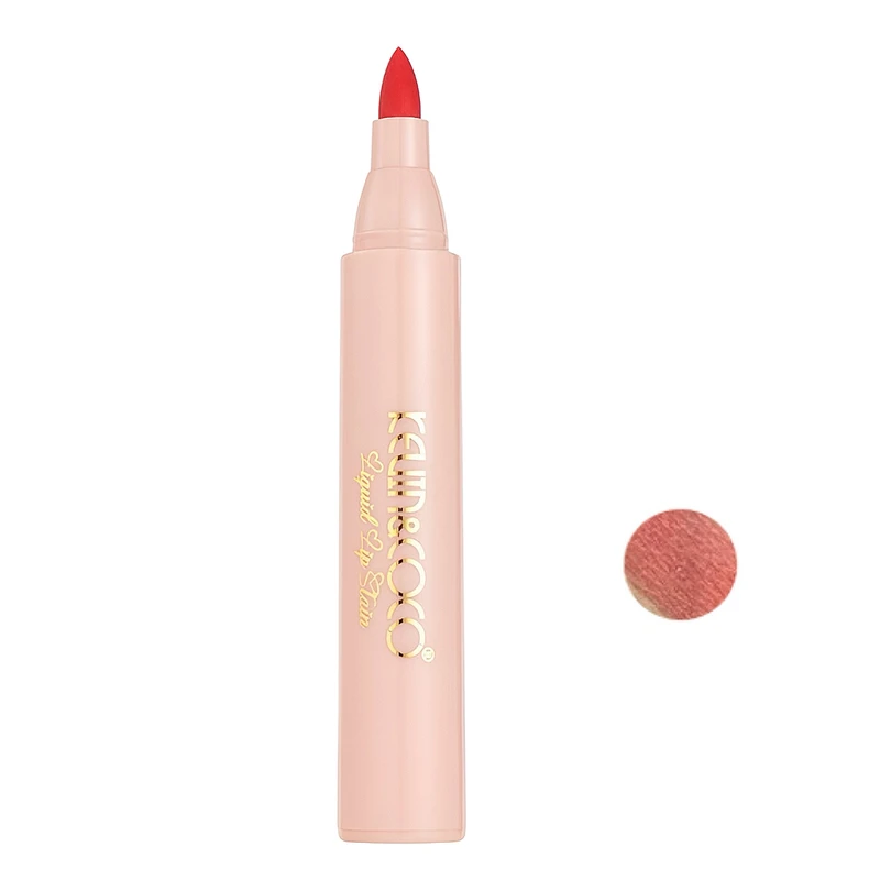 رژلب مدادی مات کوین اند کوکو مدل شیدینگ شماره 02