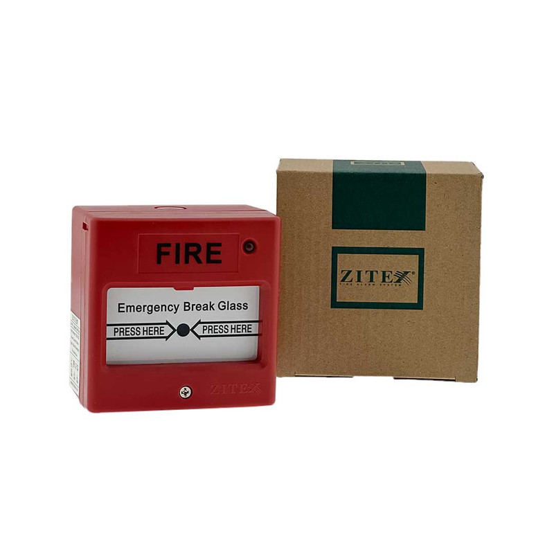 شستی اعلام حریق زیتکس مدل ZI-CP 85 شستی اعلام حریق زیتکس مدل ZI-CP 85